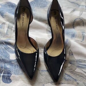 Anne Klein Glossy Black Heels